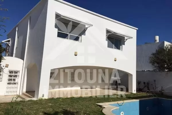 A louer une villa à la Marsa ville