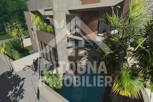 A vendre des duplex luxueux confèrent une qualité de vie exceptionnelle à Gammarth