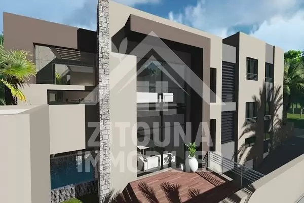 A vendre des duplex luxueux confèrent une qualité de vie exceptionnelle à Gammarth