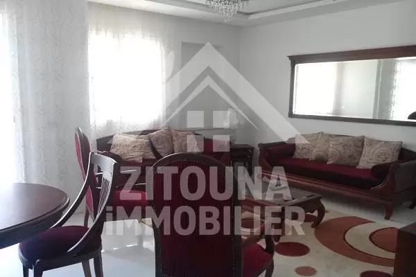 Appartement à louer entièrement meublée à deux pas de la mer