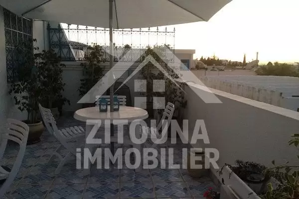 A louer un duplex meublé à Sidi Bou Said