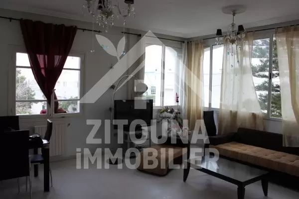 Étage de villa à louer meublé