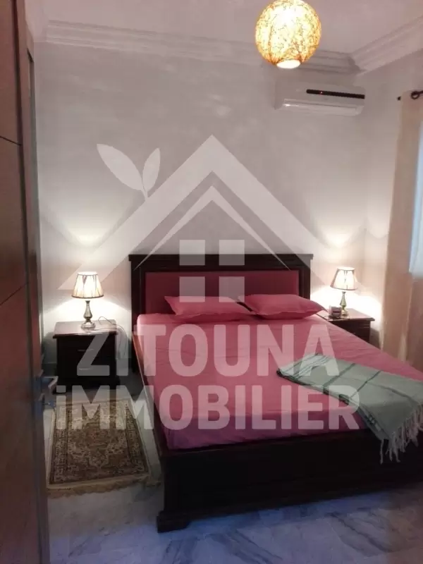 A louer un appartement meublé à la Marsa ville