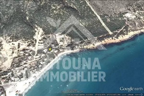 A vendre un terrain à Sidi Ali El Mekki