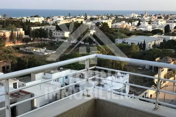 A louer un appartement s+1 vue sur mer à Nabeul