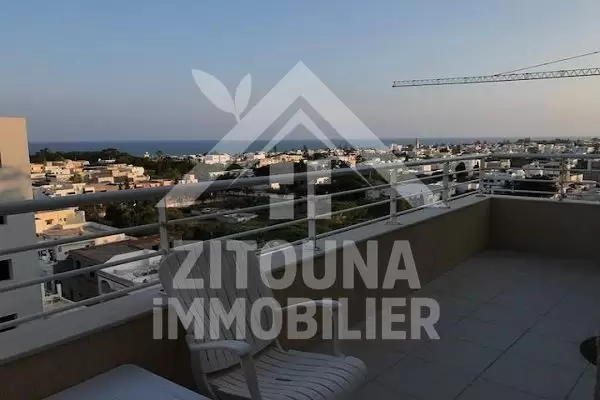 A louer un appartement s+1 vue sur mer à Nabeul