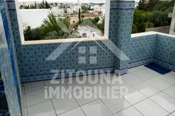 A louer un étage de villa à Gammarth Village