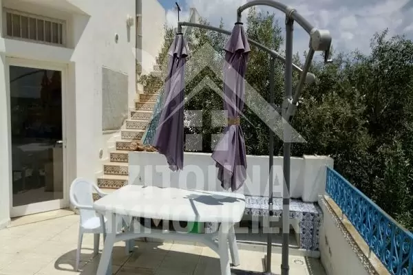 A louer un étage de villa à Gammarth Village