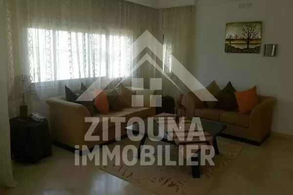 A louer un étage de villa meublé à la Marsa