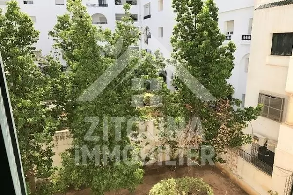 A louer un appartement s+1 meublé à la Marsa Plage dans une résidence gardée