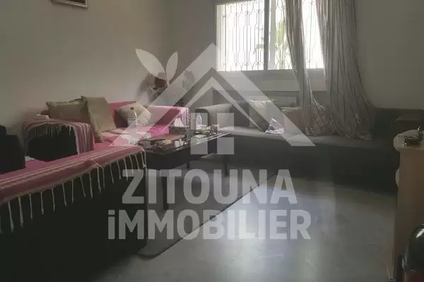 A louer un bel appartement meublé à la Marsa Plage