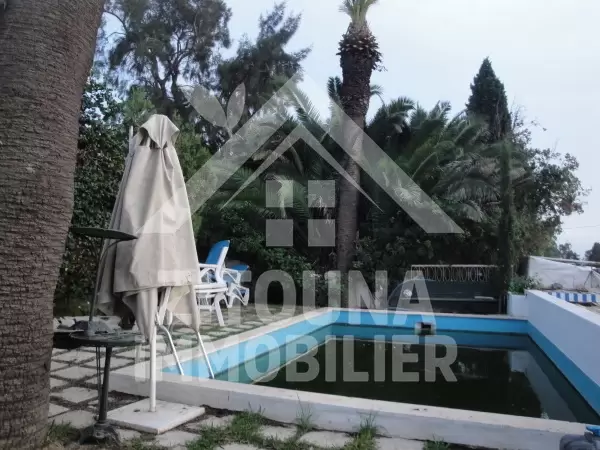 Villa à louer meublée Sidi bou said