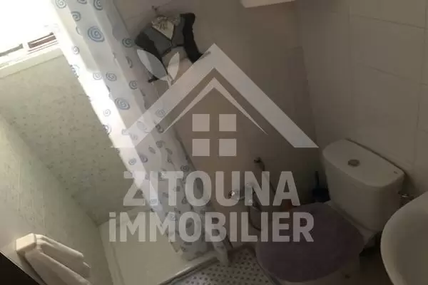 A louer un appartement s+1 meublé au RDC à la Marsa