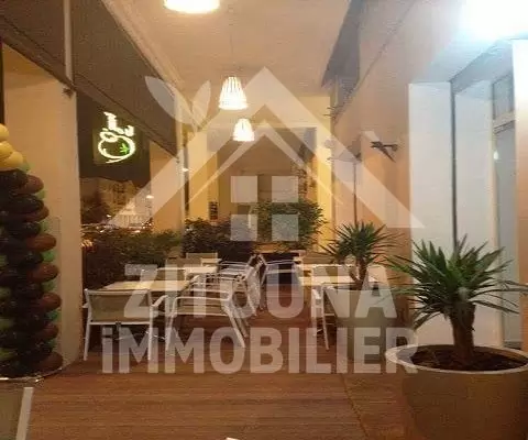 A vendre un fond de commerce d'un salon de thé