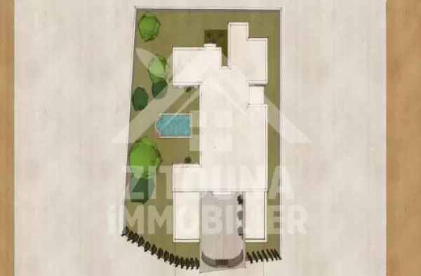 A vendre une villa en cours de construction à la Soukra