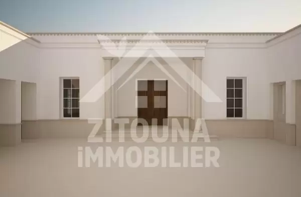 A vendre une villa en cours de construction à la Soukra