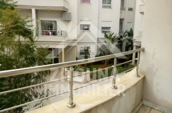 A louer un appartement dans une residence bien gardée au Jardin du Carthage