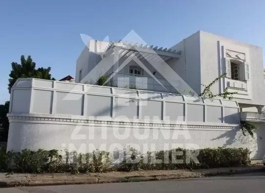 Villa à louer à La Marsa nassim