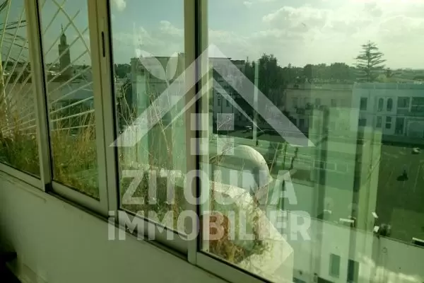 A louer un bel appartement avec vue sur mer à la Marsa Plage