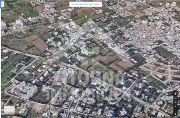 Une opportunité d'investissement pour un terrain à vendre à la soukra dans un quartier résidentiel