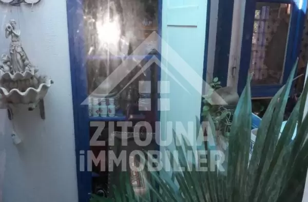 A louer une maison typique style arabesque à Sidi Bousaid