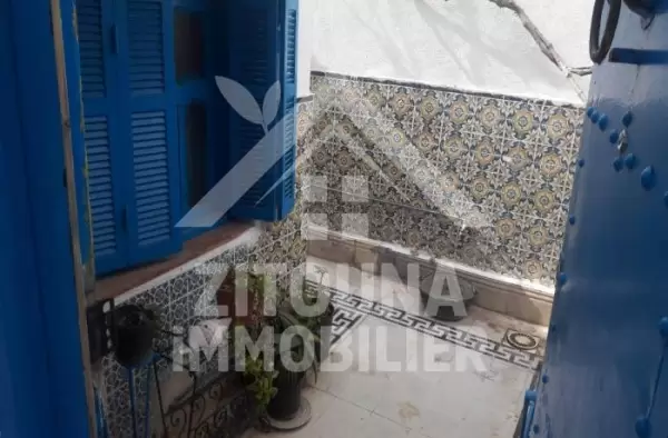 A louer une maison typique style arabesque à Sidi Bousaid