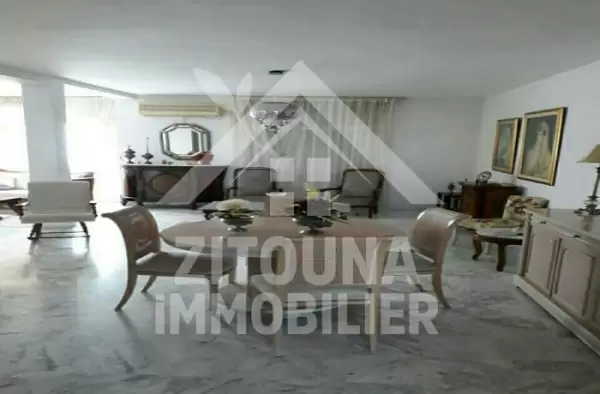 A louer un appartement meublé à la Soukra