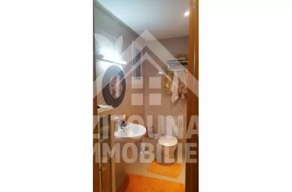 A louer un appartement meublé dans une résidence bien gardée à l'Aouina