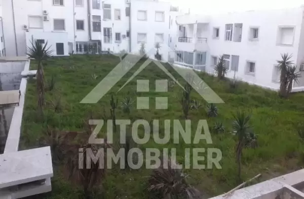 A louer un appartement dans une résidence gardée à Gammarth