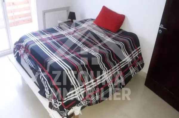 A louer un appartement dans une résidence gardée à Gammarth