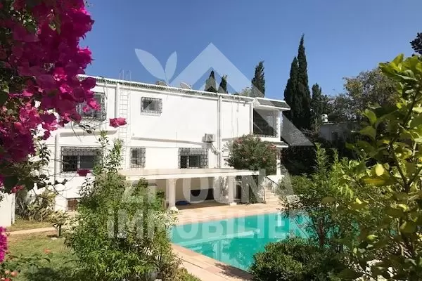 A louer une villa de charme à Gammarth Supérieur