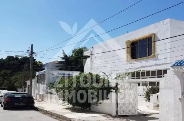 A vendre une opportunité d'investissement pour une villa au coeur de la Marsa