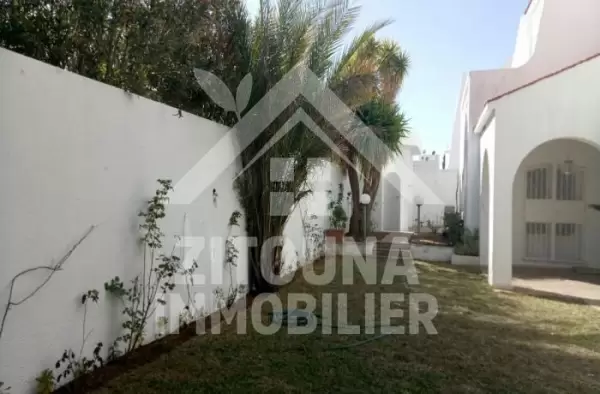 A louer une demeure de charme à la Marsa