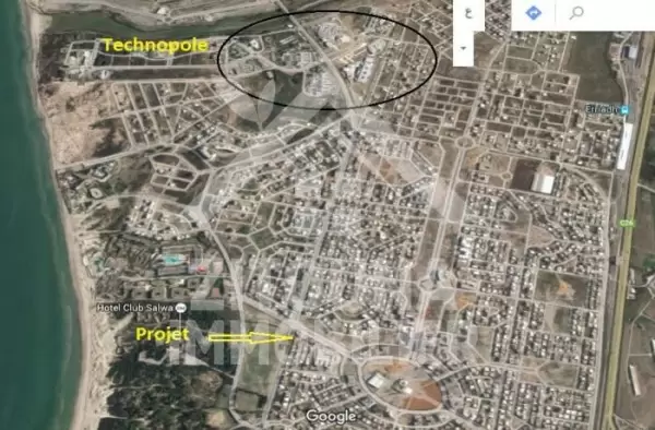 A vendre un bâtiment inachevé en R+2 à Borj Cedria