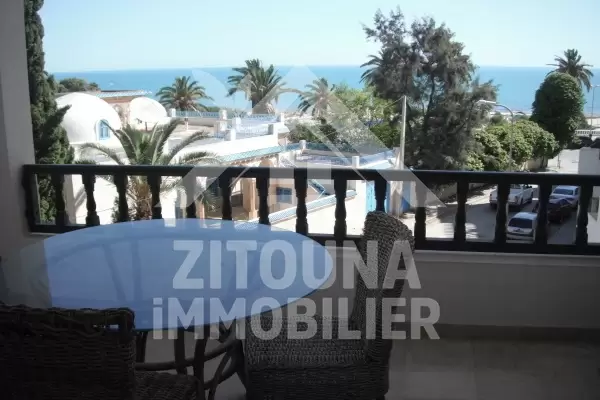 A louer bel appartement à la Marsa vue mer