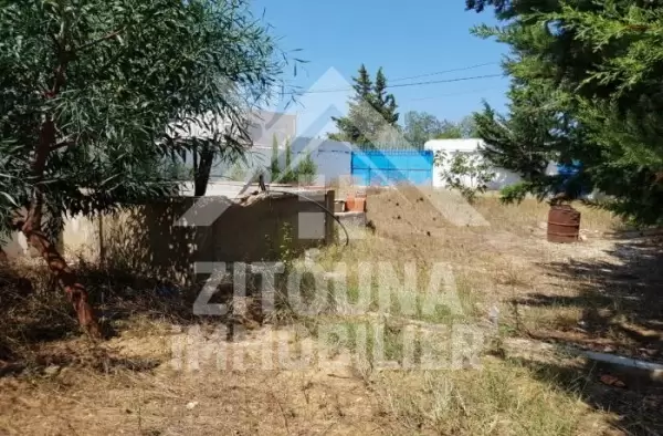 A vendre un terrain à Gammarth