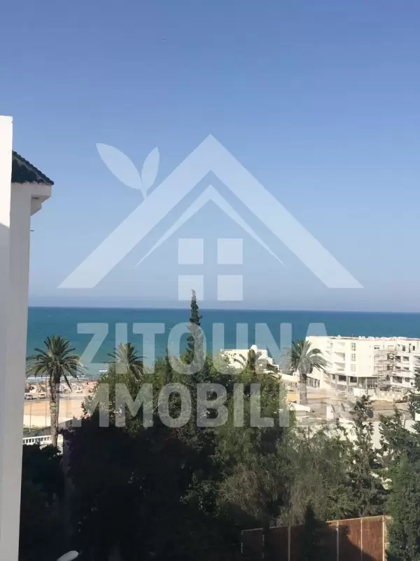 A louer un bel appartement dans une résidence gardée à la Marsa Plage