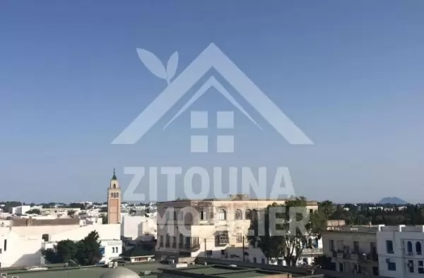 A louer un bel appartement dans une résidence gardée à la Marsa Plage