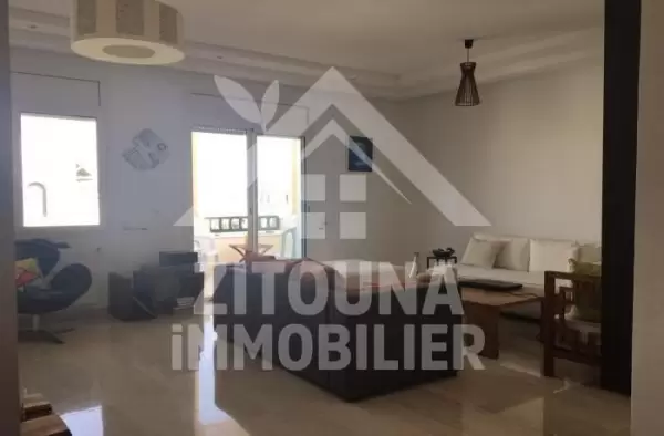 A louer un bel appartement dans une résidence gardée à la Marsa Plage