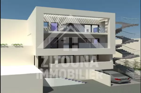 A VENDRE DES APPARTEMENTS NEUFS ET LUXUEUX CONFÈRENT UNE QUALITÉ DE VIE EXCEPTIONNELLE DANS UNE RÉSIDENCE BIEN GARDÉE A LA MARSA PLAGE