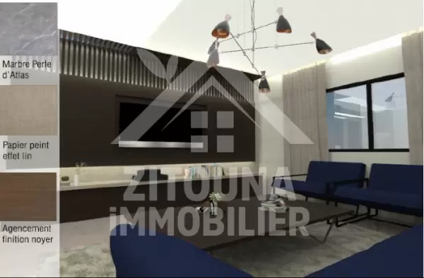 A VENDRE DES APPARTEMENTS NEUFS ET LUXUEUX CONFÈRENT UNE QUALITÉ DE VIE EXCEPTIONNELLE DANS UNE RÉSIDENCE BIEN GARDÉE A LA MARSA PLAGE