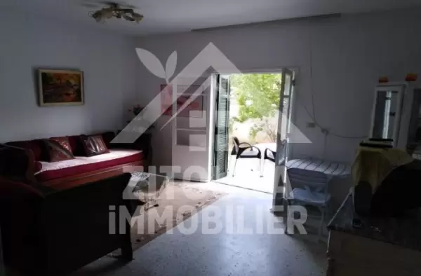 A Louer un rez de chaussée meublé dans une résidence bien gardée à Mourouj