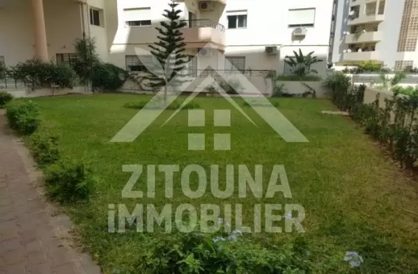 A louer un appartement meublé dans une résidence bien gardée à l'Aouina