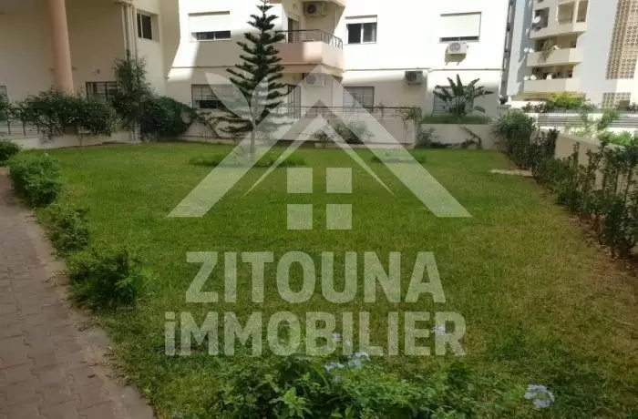A louer un appartement meublé dans une résidence bien gardée à l'Aouina