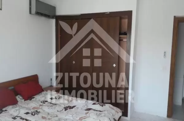 A louer un appartement dans une résidence gardée à Gammarth