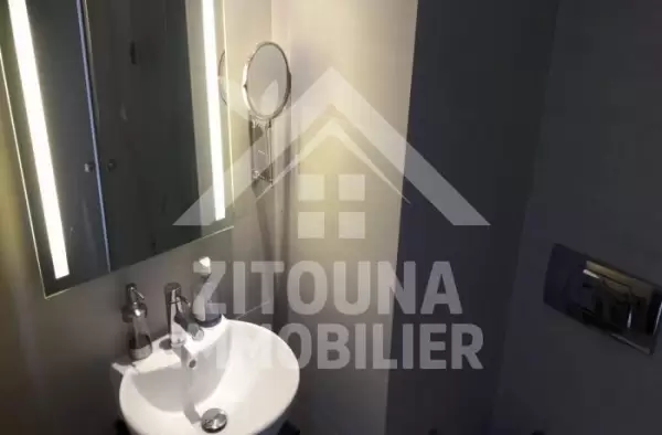 A louer un appartement dans une résidence gardée à Gammarth