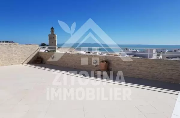 A vendre un appartement vue mer à Salambo