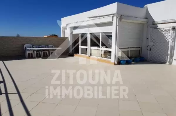 A vendre un appartement vue mer à Salambo