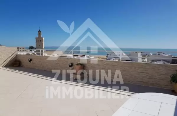 A vendre un appartement vue mer à Salambo