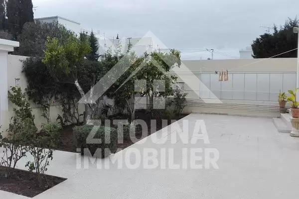 Rez de chaussée de villa à la Marsa